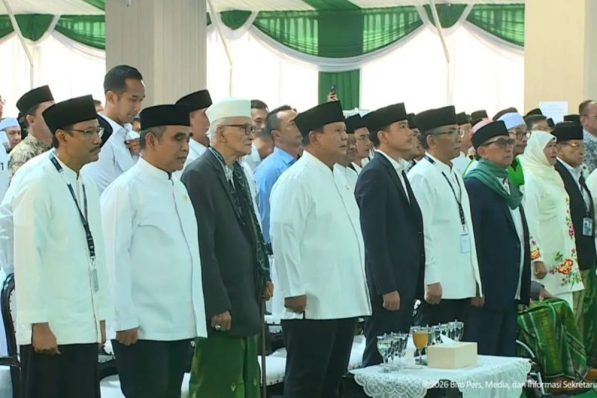 Prabowo dan Gibran Hadiri Bersama Muktamar Ke-35 NU