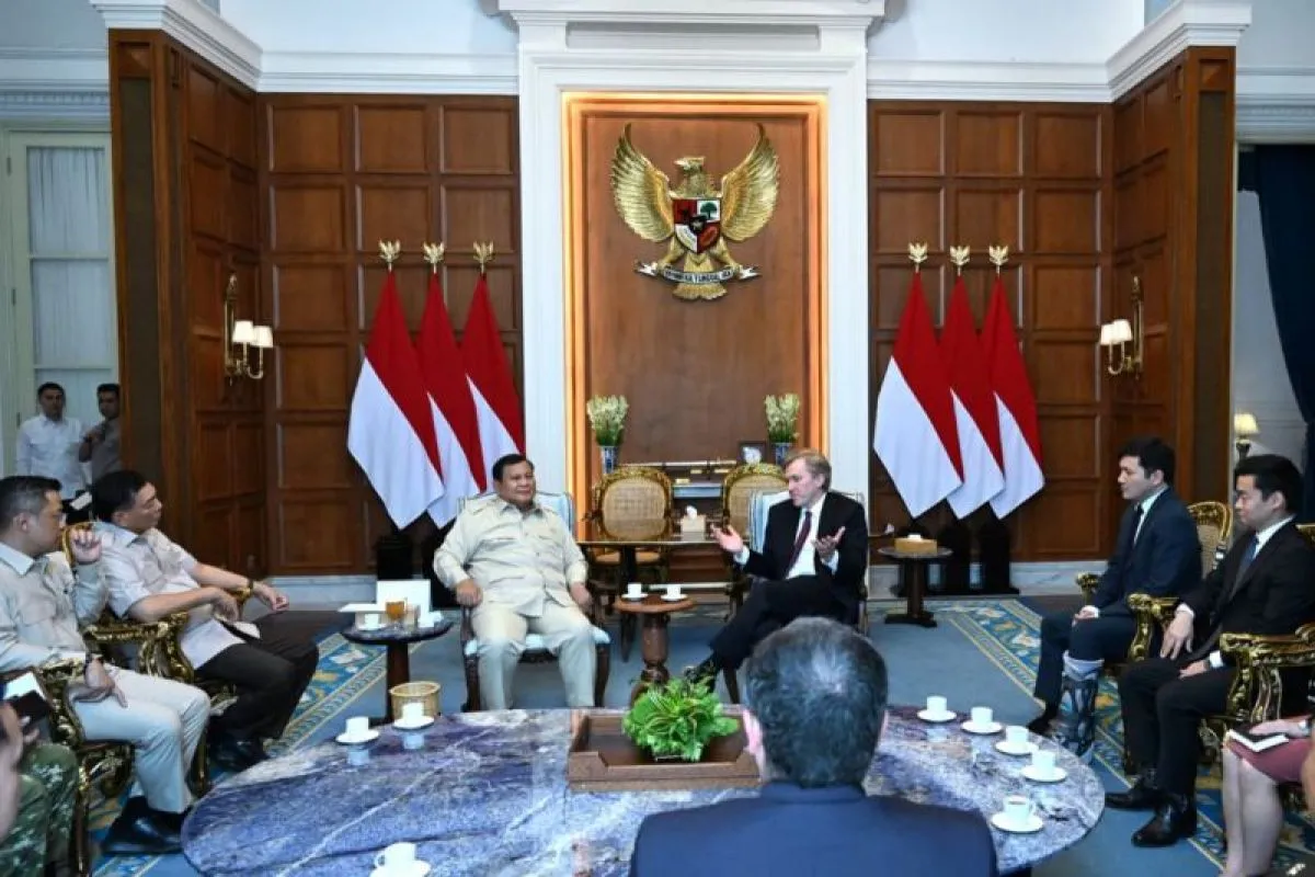Presiden Prabowo Terima Wakil Menteri Perang AS, Bahas Penguatan Kemitraan Bilateral