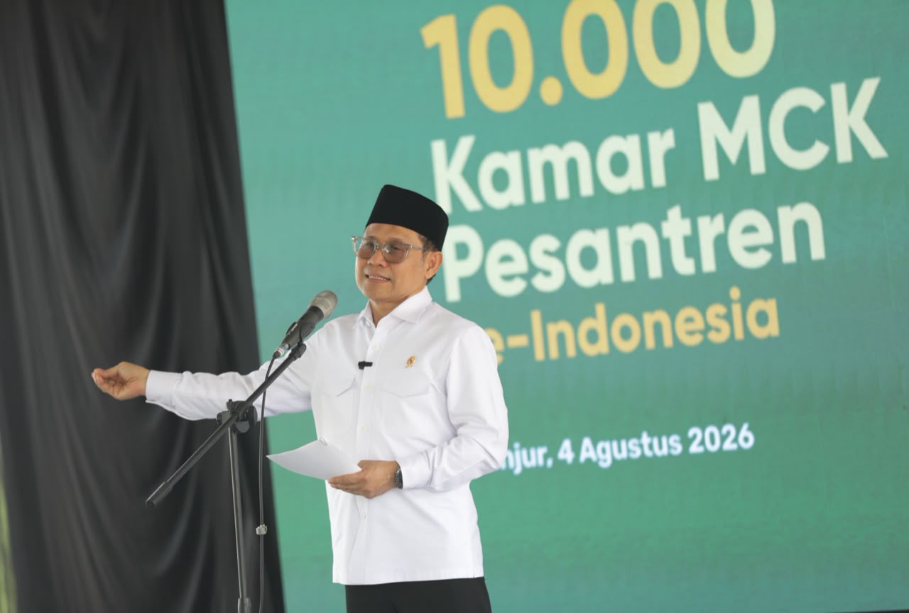 Muhaimin Iskandar Luncurkan Program 10.000 MCK untuk Pesantren se-Indonesia