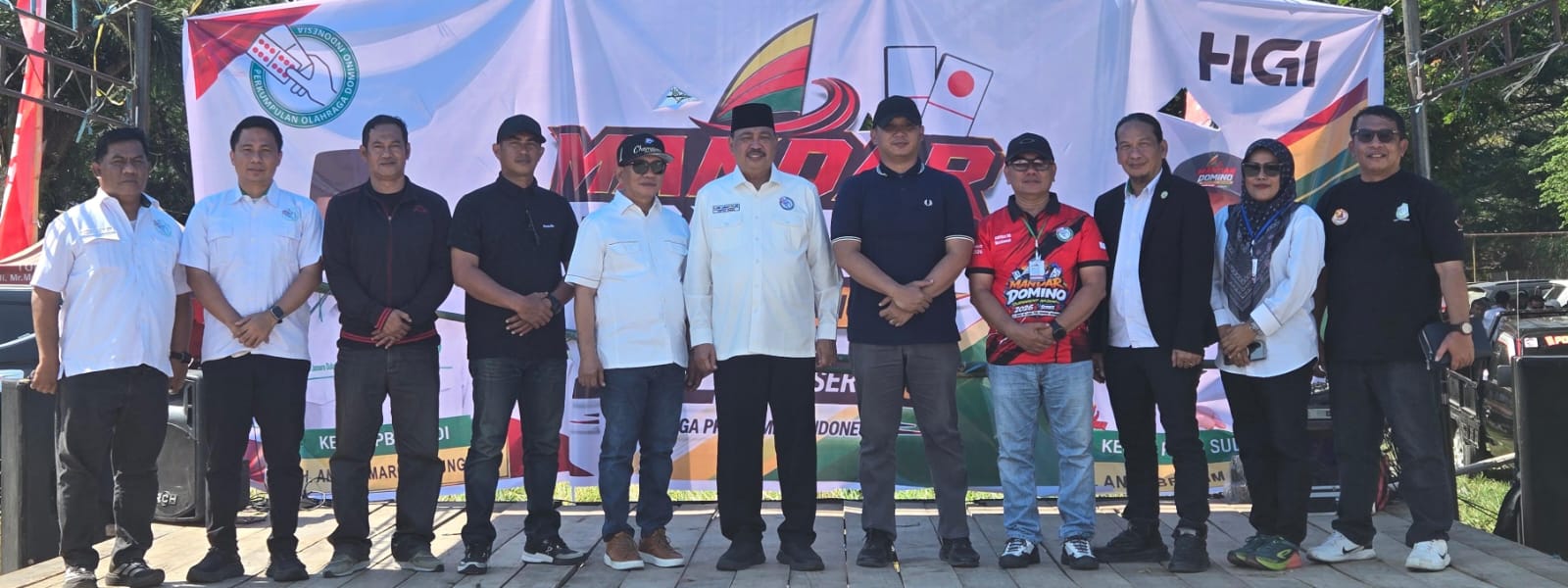 2.048 Peserta Ramaikan Turnamen Domino Nasional di Polewali Mandar
