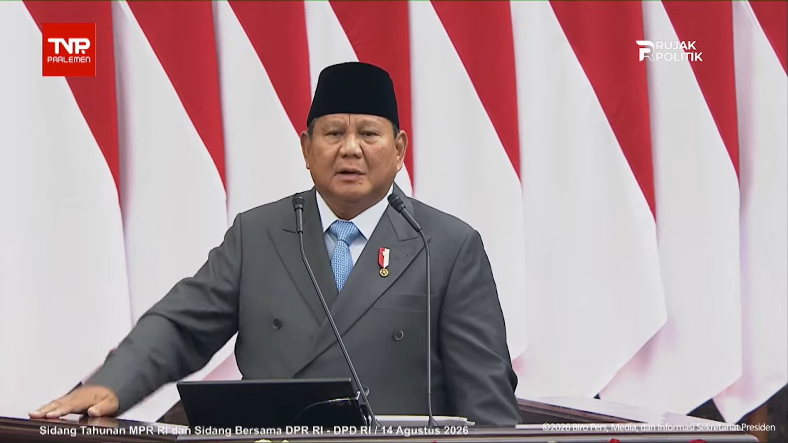 Selain Pidato Kenegaraan, Prabowo Juga Sampaikan RAPBN 2027