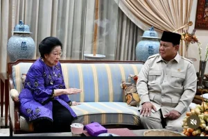 Prabowo Bertemu Megawati, Sampaikan Dukacita Atas Wafatnya Guruh Soekarnoputra