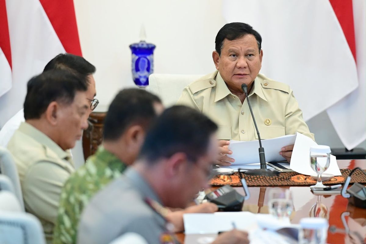 Prabowo Perintahkan Pemadaman Karhutla Dipercepat, Kalteng dan Sumsel Jadi Prioritas
