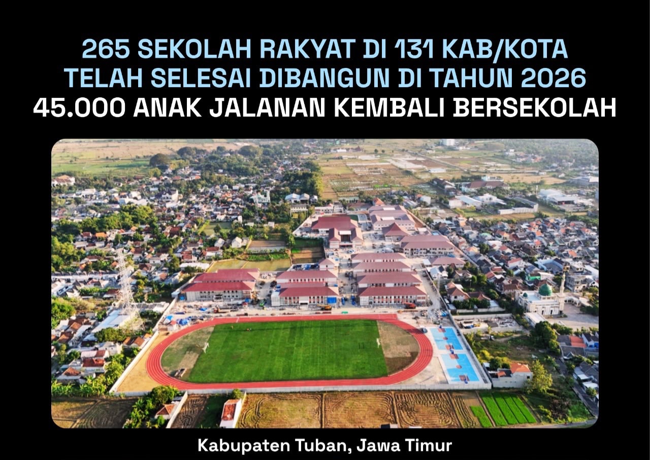 Seskab Teddy: Sebaran Sekolah Rakyat Capai 131 Kabupaten dan Kota